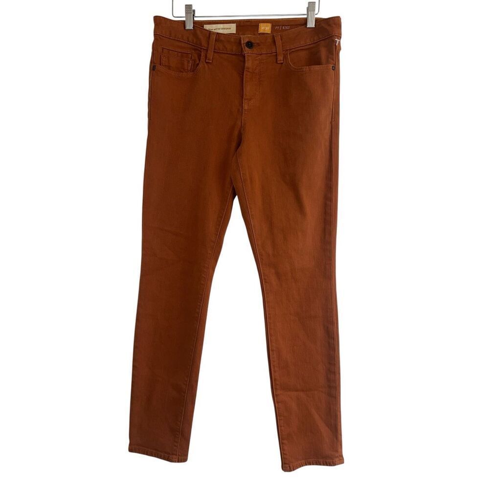 ✨Anthropologie Pilcro and the Letterpress Stet Sz 30 Pants Rust Brown Orange✨ - Picture 3 of 8